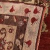 7′ x 9′ Red Fine Hand-Knotted Turkish Oushak Rug – Traditional Wool