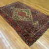 5′ x 7′ Navy Fine Hand-Knotted Persian Bakhtiary Rug – Traditional Wool