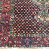 5′ x 7′ Navy Fine Hand-Knotted Persian Bakhtiary Rug – Traditional Wool