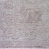 6′ x 6′ Beige Fine Hand-Knotted Pakistani Oriental Rug – Transitional Wool