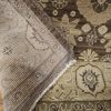 4′ x 10′ Beige Fine Hand-Knotted Vintage Egyptian Agra Runner – Traditional Wool - 4 4′ x 10′ Beige Fine Hand-Knotted Vintage Egyptian Agra Runner – Traditional Wool