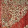 5′ x 8′ Red Fine Hand-Knotted Turkish Oushak Rug – Traditional Transitional Wool