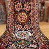 4′ x 14′ Red Fine Hand-Knotted Semi-Antique Persian Bakhtiari Runner – Traditional Wool