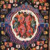 4′ x 14′ Red Fine Hand-Knotted Semi-Antique Persian Bakhtiari Runner – Traditional Wool