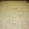 15′ x 22′ Ivory Fine Hand-Knotted Turkish Oushak Rug – Transitional Wool