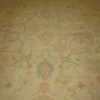 12′ x 18′ Ivory Fine Hand-Knotted Vintage Egypt Oushak Rug – Transitional Wool