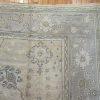 9′ x 14′ Ivory Fine Hand-Knotted Turkish Oushak Rug – Transitional Wool