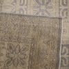 9′ x 10′ Beige Fine Hand-Knotted Afghan Oushak Rug – Traditional Wool