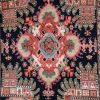 3′ x 19′ Red Fine Hand-Knotted Semi-Antique Caucasian Karabagh Runner – Traditional Wool