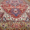11′ x 17′ Red Fine Hand-Knotted Antique Persian Serapi – Traditional Wool