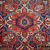 11′ x 17′ Red Fine Hand-Knotted Antique Persian Serapi – Traditional Wool