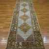 3′ x 11′ Gray Fine Hand-Knotted Turkish Anatolian Runner Rug – Traditional Wool