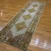 3′ x 11′ Gray Fine Hand-Knotted Turkish Anatolian Runner Rug – Traditional Wool