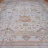14′ x 17′ Ivory Fine Hand-Knotted Indian Oushak Rug – Transitional Wool