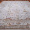 14′ x 17′ Ivory Fine Hand-Knotted Indian Oushak Rug – Transitional Wool