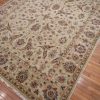 8′ x 10′ Ivory Fine Hand-Knotted Pakistan Oriental Rug – Traditional Wool