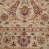 8′ x 10′ Ivory Fine Hand-Knotted Pakistan Oriental Rug – Traditional Wool