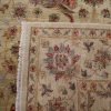 8′ x 10′ Ivory Fine Hand-Knotted Pakistan Oriental Rug – Traditional Wool