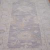 4′ x 27′ Beige Fine Hand-Knotted Oushak Runner Rug – Transitional Wool