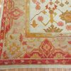12′ x 14′ Ivory Fine Hand-Knotted Semi Antique Turkish Oushak Rug – Traditional Wool
