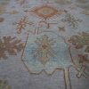15′ x 21′ Beige Fine Hand-Knotted Vintage Turkish Oushak Rug – Traditional Wool