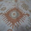 15′ x 21′ Beige Fine Hand-Knotted Vintage Turkish Oushak Rug – Traditional Wool