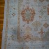 15′ x 21′ Beige Fine Hand-Knotted Vintage Turkish Oushak Rug – Traditional Wool