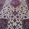 12′ x 20′ Ivory Fine Hand-Knotted Semi Antique Persian Isfahan Rug – Traditional Wool