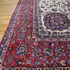 12′ x 20′ Ivory Fine Hand-Knotted Semi Antique Persian Isfahan Rug – Traditional Wool
