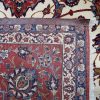 12′ x 20′ Ivory Fine Hand-Knotted Semi Antique Persian Isfahan Rug – Traditional Wool