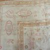 11′ x 18′ Pale Beige Fine Hand-Knotted Turkish Semi Antique Oushak Rug – Transitional Wool