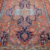 10′ x 13′ Rust Fine Hand-Knotted Persian Antique Serapi Rug – Traditional Wool