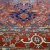 10′ x 13′ Rust Fine Hand-Knotted Persian Antique Serapi Rug – Traditional Wool