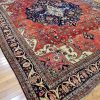 10′ x 12′ Red Fine Hand-Knotted Persian Antique Sarouk Farahan Rug – Traditional Wool
