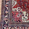 10′ x 12′ Red Fine Hand-Knotted Persian Antique Sarouk Farahan Rug – Traditional Wool