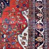 10′ x 12′ Red Fine Hand-Knotted Persian Antique Sarouk Farahan Rug – Traditional Wool
