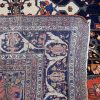 10′ x 12′ Red Fine Hand-Knotted Persian Antique Sarouk Farahan Rug – Traditional Wool