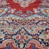 11′ x 14′ Red Fine Hand-Knotted Persian Mahal Rug – Traditional Wool