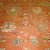 14′ x 17′ Terracotta Fine Hand-Knotted Turkish Antique Oushak Rug – Traditional Wool