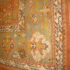14′ x 17′ Terracotta Fine Hand-Knotted Turkish Antique Oushak Rug – Traditional Wool