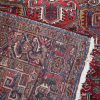 10′ x 13′ Red Fine Hand-Knotted Persian Vintage Heriz Rug – Traditional Wool