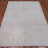 5′ x 6′ Beige Fine Hand-Knotted Pakistani Oushak Rug – Transitional Wool