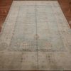 9′ x 12′ Pale Blue Fine Hand-Knotted Turkish Oushak Rug – Transitional Wool