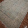 9′ x 12′ Pale Blue Fine Hand-Knotted Turkish Oushak Rug – Transitional Wool
