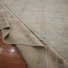 9′ x 12′ Pale Blue Fine Hand-Knotted Turkish Oushak Rug – Transitional Wool