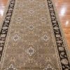 6′ x 15′ Taupe Fine Hand-Knotted Vintage Egyptian Agra Gallery Rug – Traditional Wool