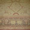 9′ x 13′ Beige Fine Hand-Knotted Egyptian Agra Rug – Traditional Wool