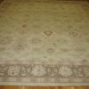 12′ x 15′ Beige Fine Hand-Knotted Egyptian Sultanabad Rug – Traditional Wool