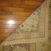 12′ x 15′ Beige Fine Hand-Knotted Egyptian Sultanabad Rug – Traditional Wool