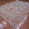 9′ x 12′ Beige Fine Hand-Knotted Egyptian Agra Oriental Rug – Traditional Wool